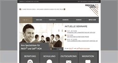 Desktop Screenshot of personagrata.de